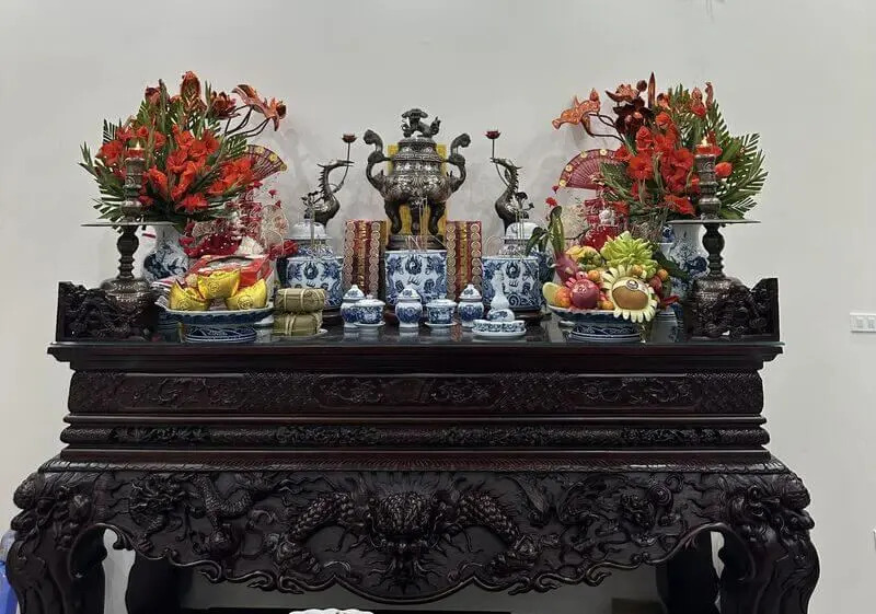 phong tho altar van hoa viet