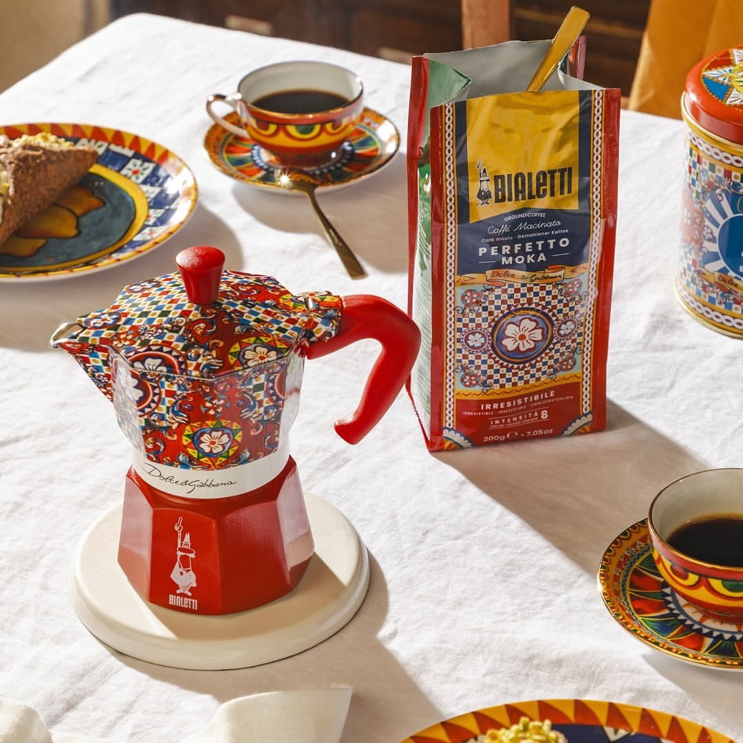 thiet bi nha bep kitchen appliances Bialetti Dolce&Gabbana Moka Express pot