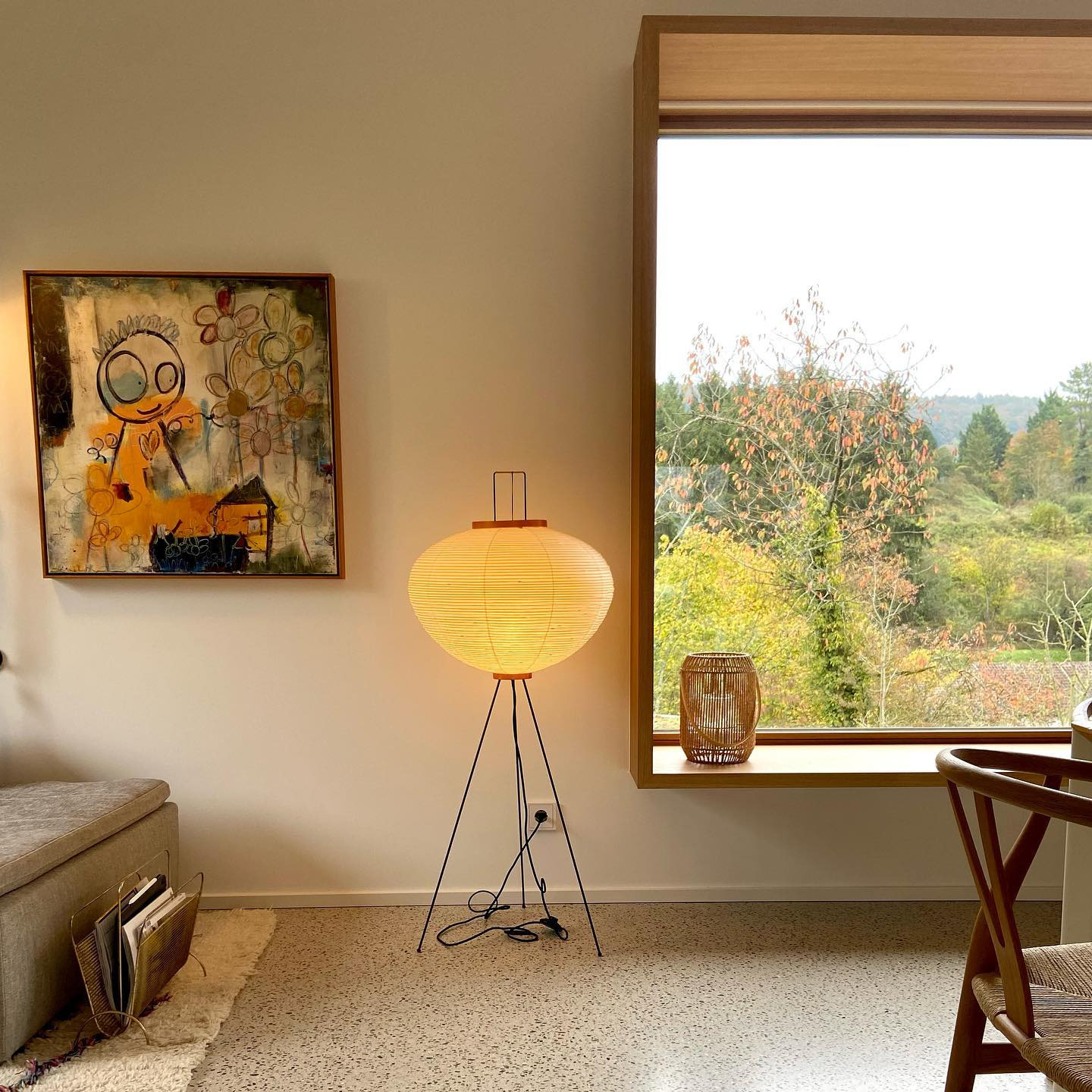 den cay den san floor lamp AKARI 10A Vitra Isamu Noguchi