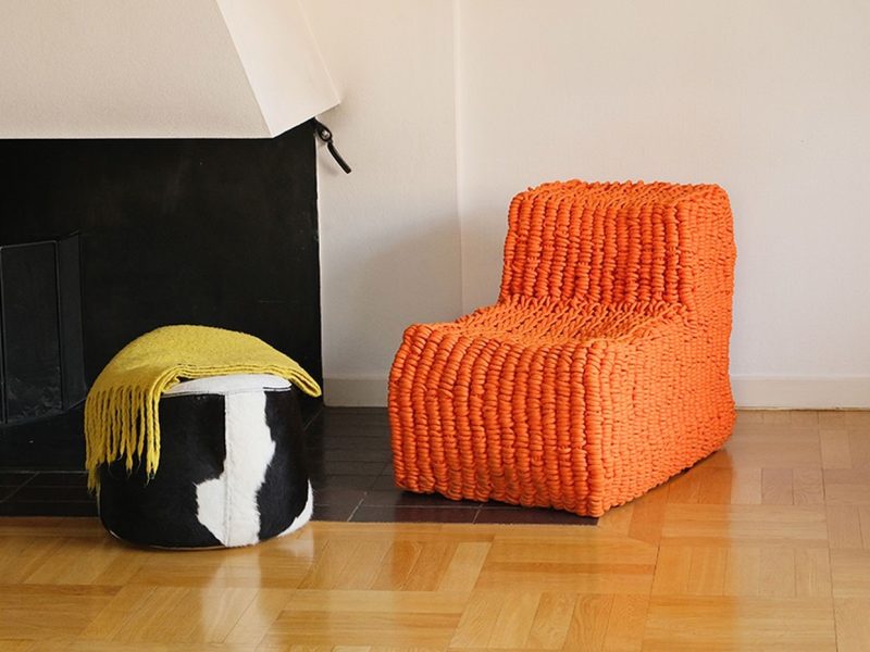 Bộ sưu tập Entwined Objects: Từ dây thừng đến đồ nội thất linh hoạt