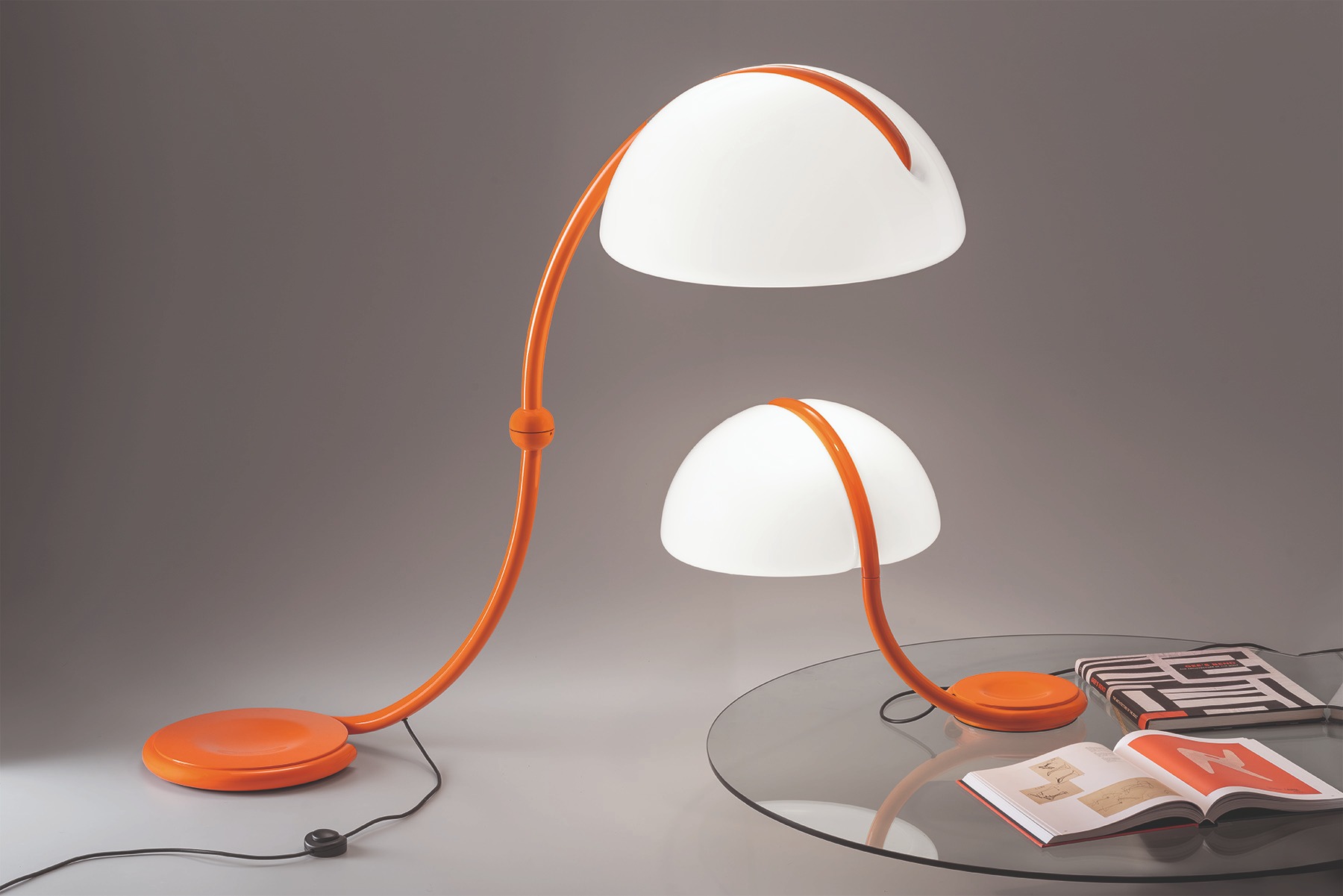 thiet ke den Martinelli Luce serpente