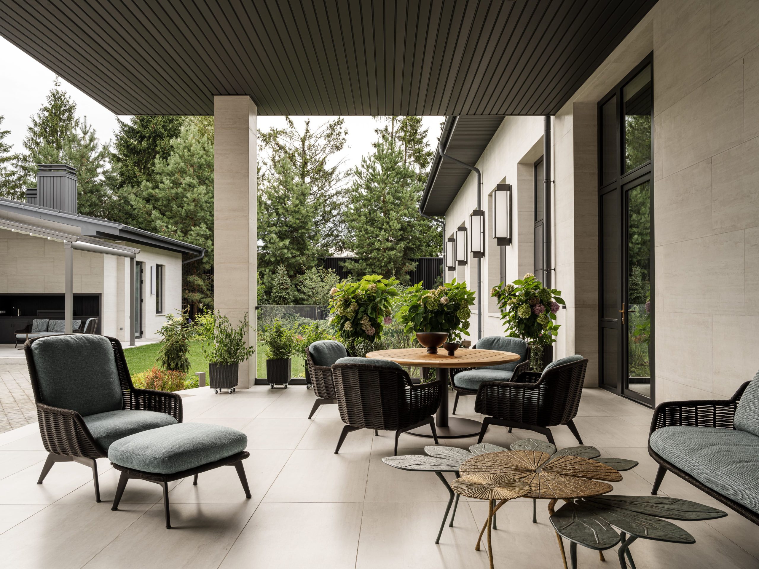 biet thu moscow villa luxurious minimalism