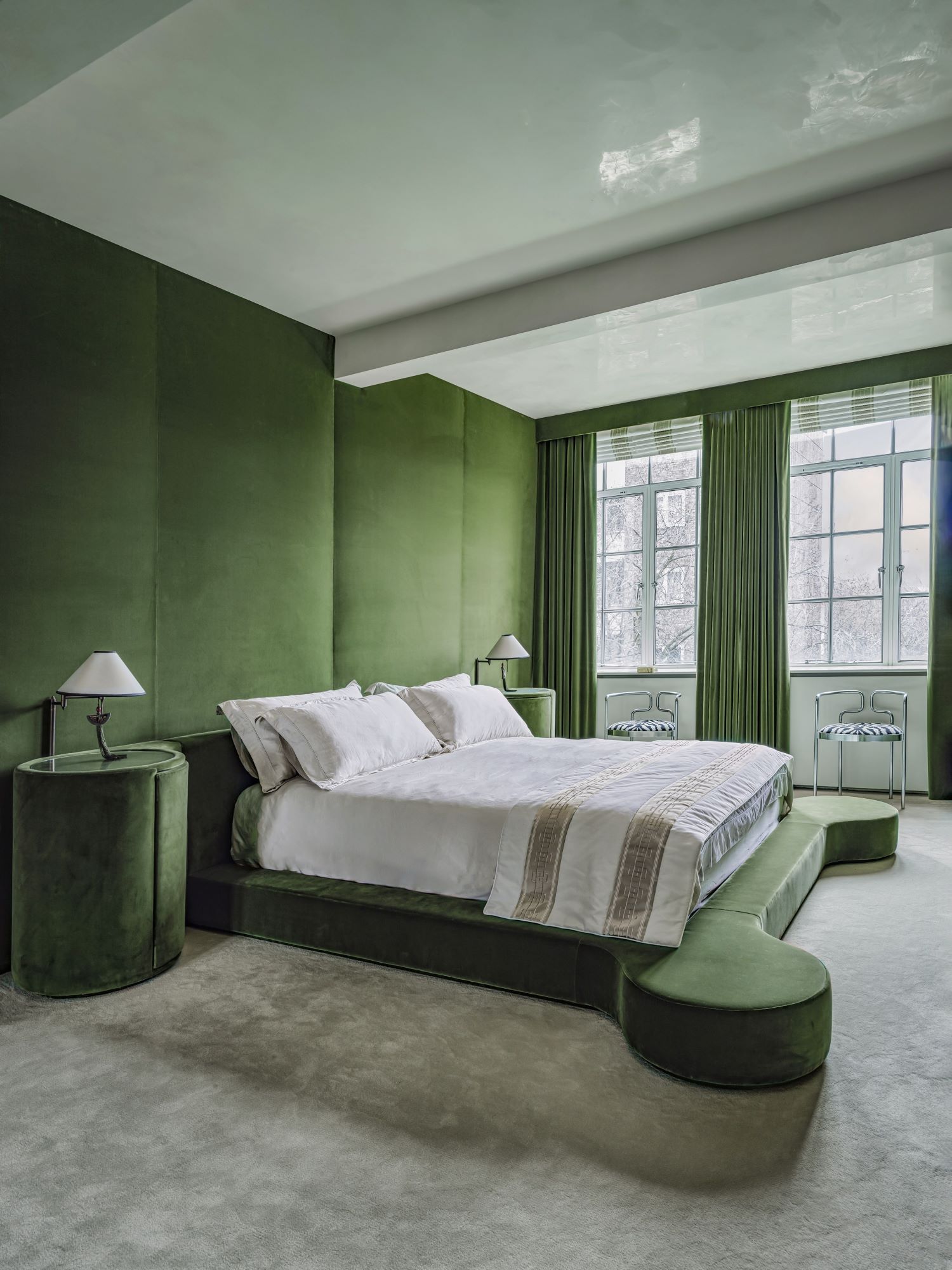 Căn hộ Clerkenwell: Những đường nét hữu cơ tự do và bay bổng