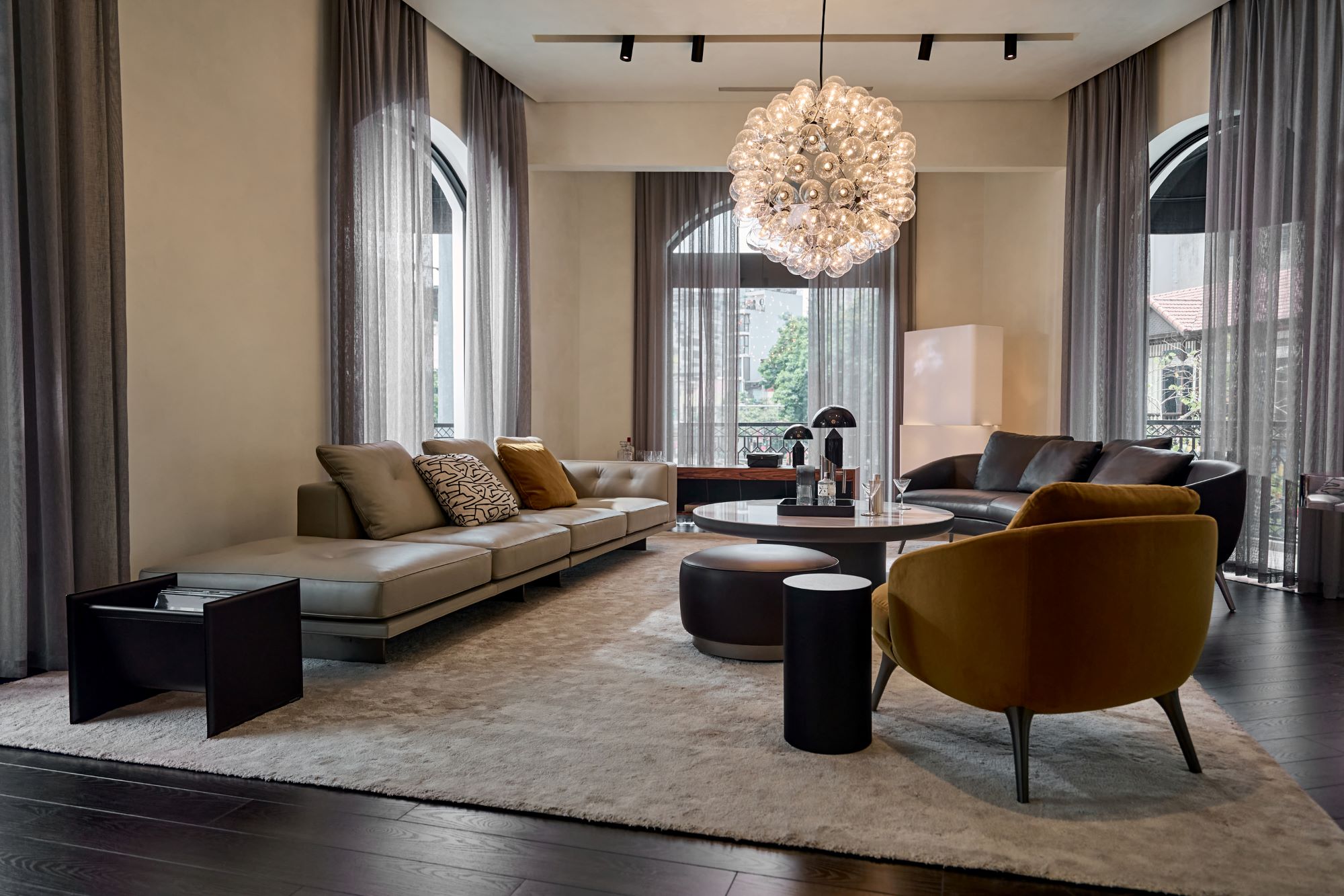 minotti showroom monobrand hanoi noi that cua hang