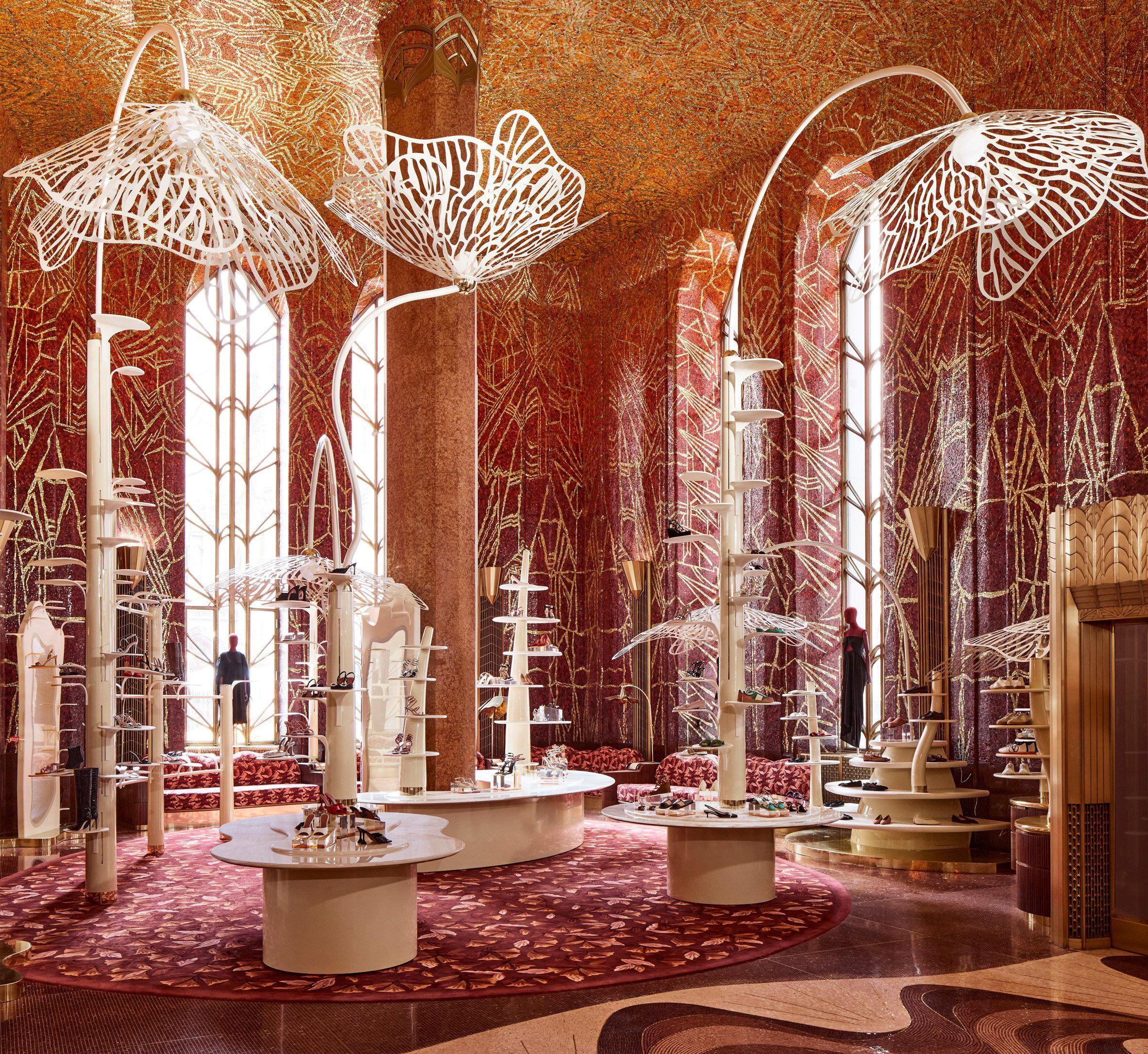 phong cach art deco New York Red Room