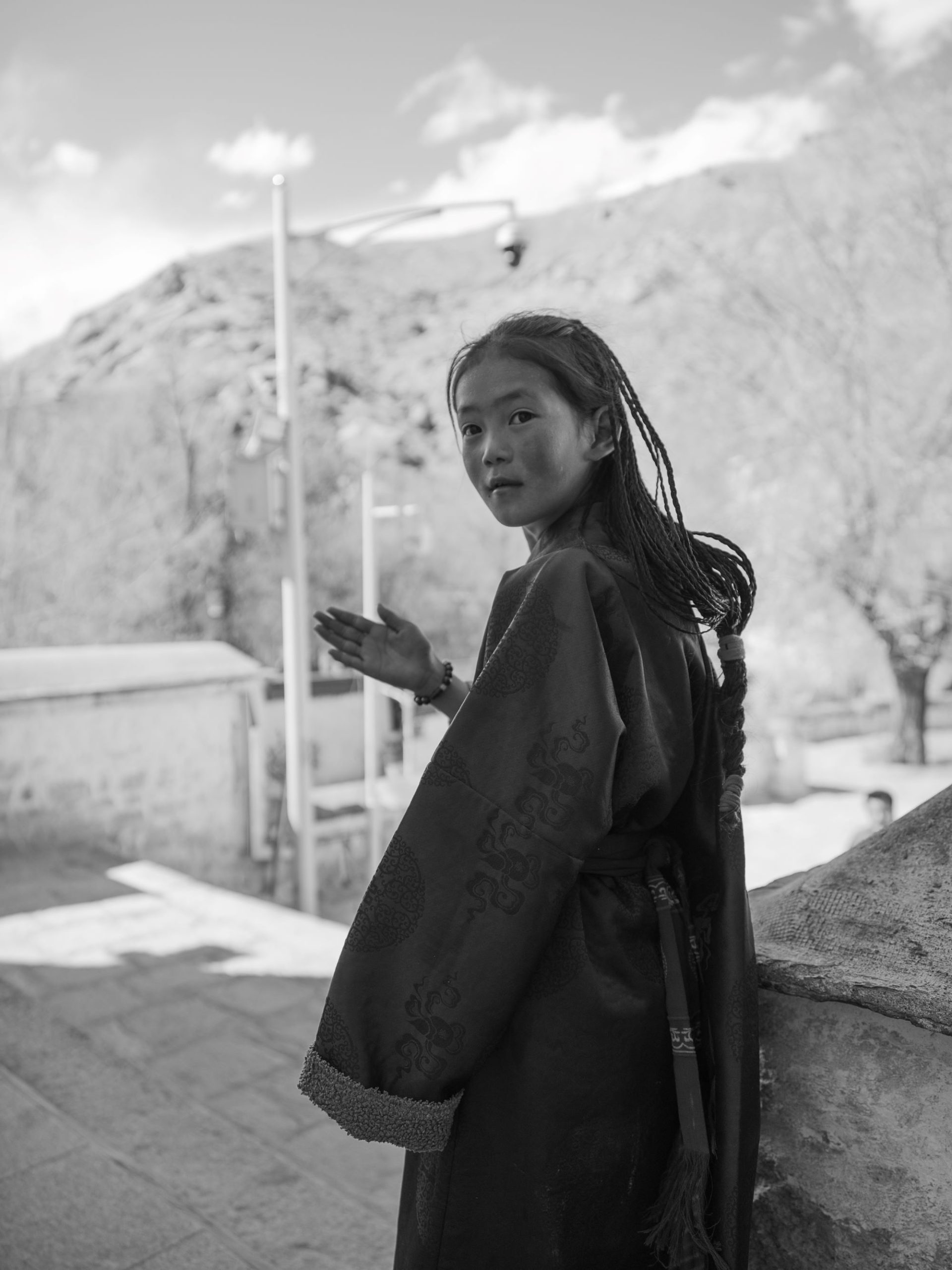 nguoi tibet du lich nhiep anh