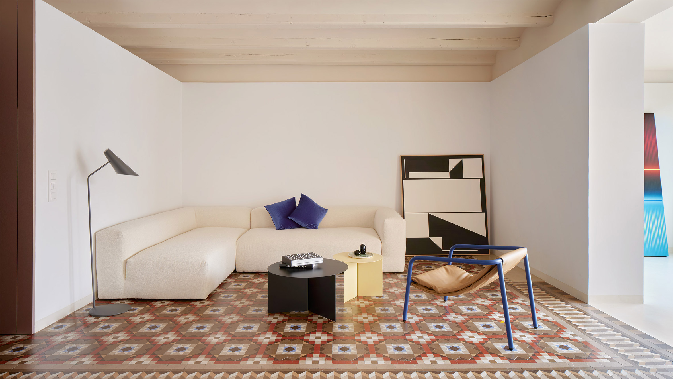 lat san nha dep viet nam the gioi Barcelona apartment Raúl Sánchez