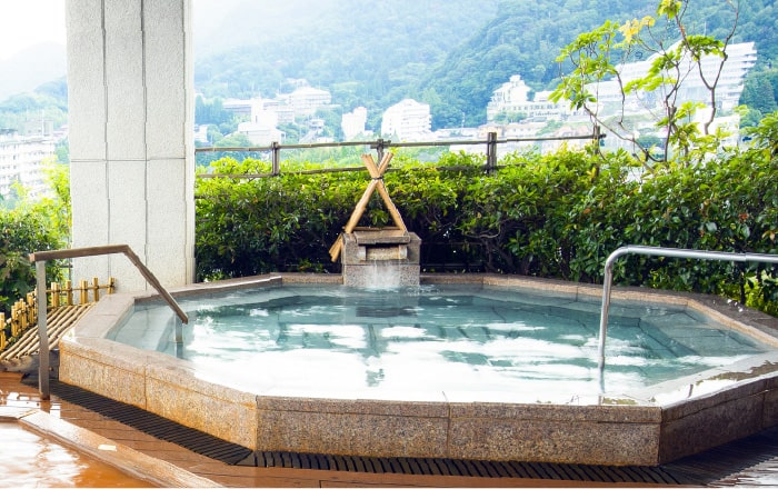 hot stream Arima Onsen nhat ban