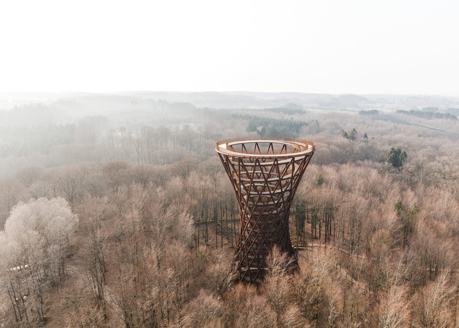 kien truc su dan mach effekt Tue Hesselberg Foged The Forest