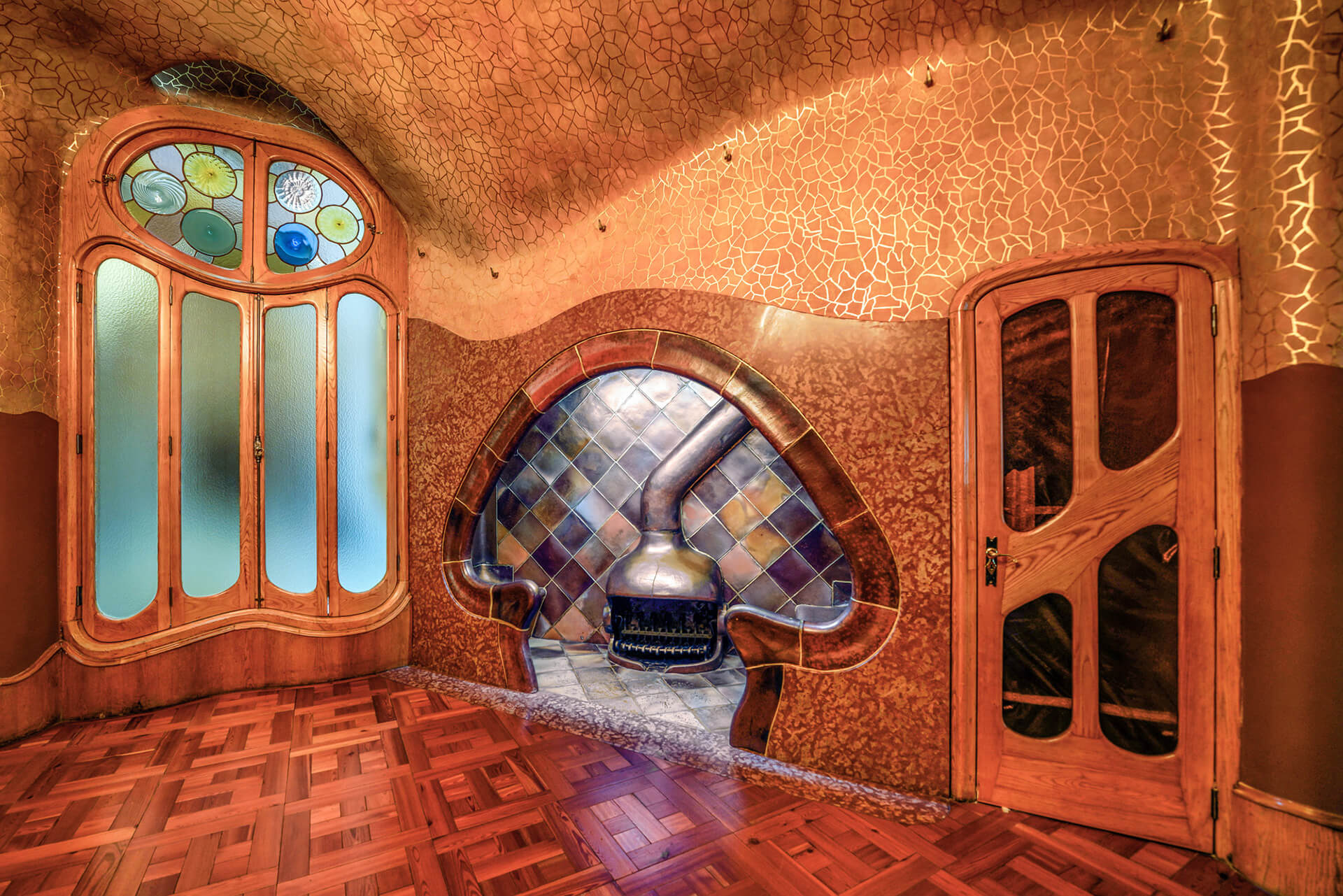 Casa Batllo kien truc barcelona di san art nouveau lo suoi