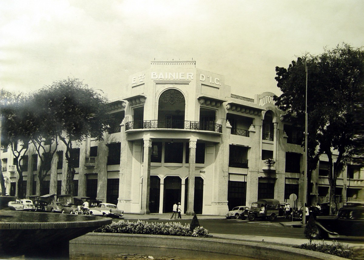 art deco di san kien truc viet nam REX Hotel Saigon 1959