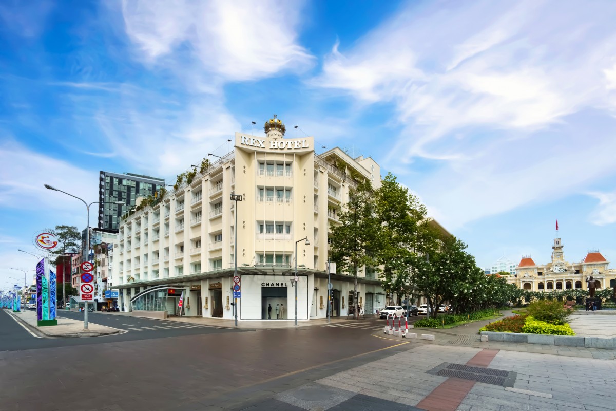 di san kien truc viet nam REX Hotel Saigon nay