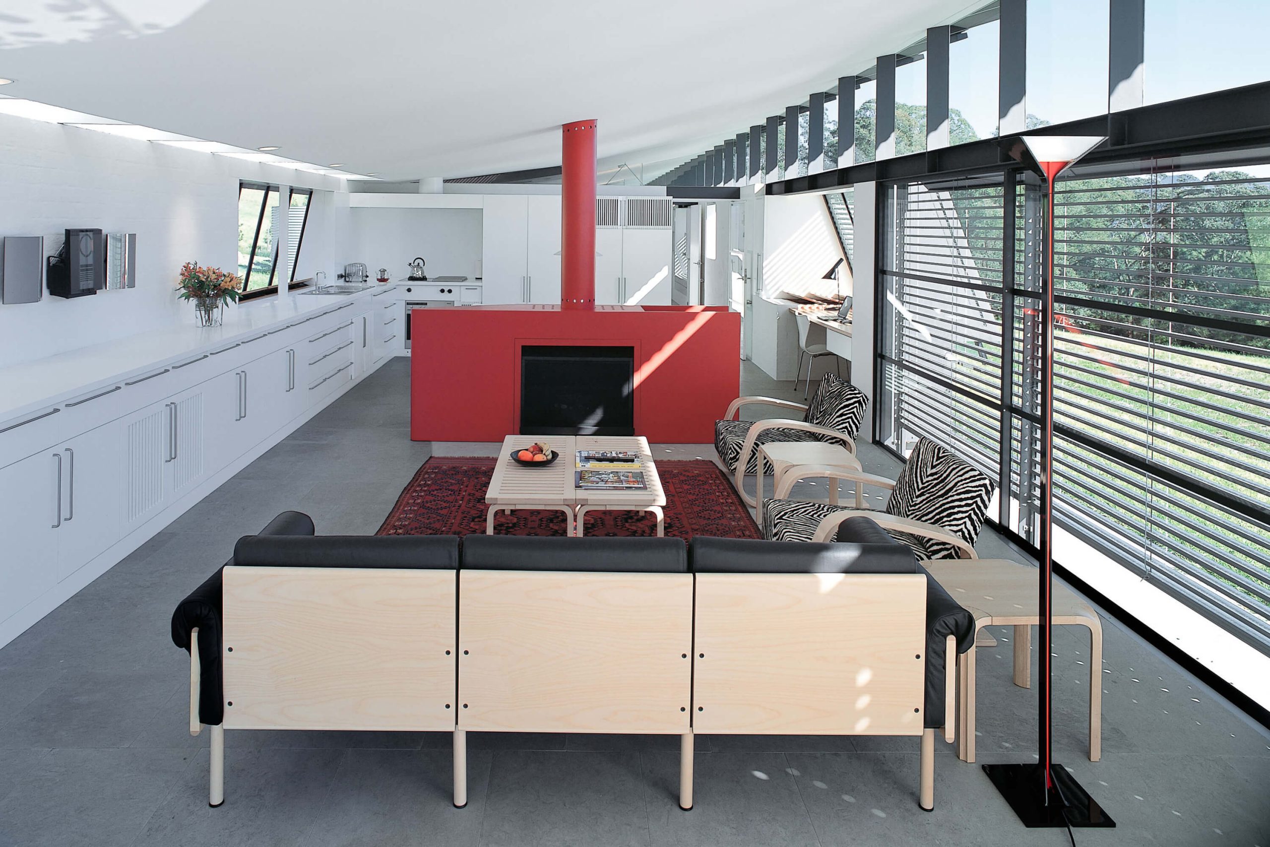 Glenn Murcutt walsh house new south wales nha o kien truc noi that