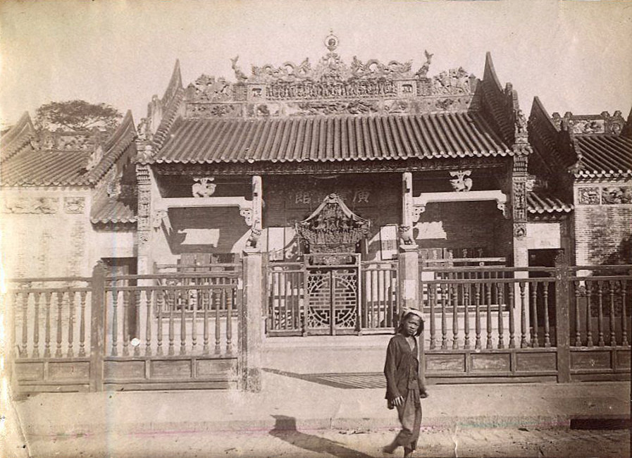 hoi quan quang trieu cho lon sai gon kien truc di san