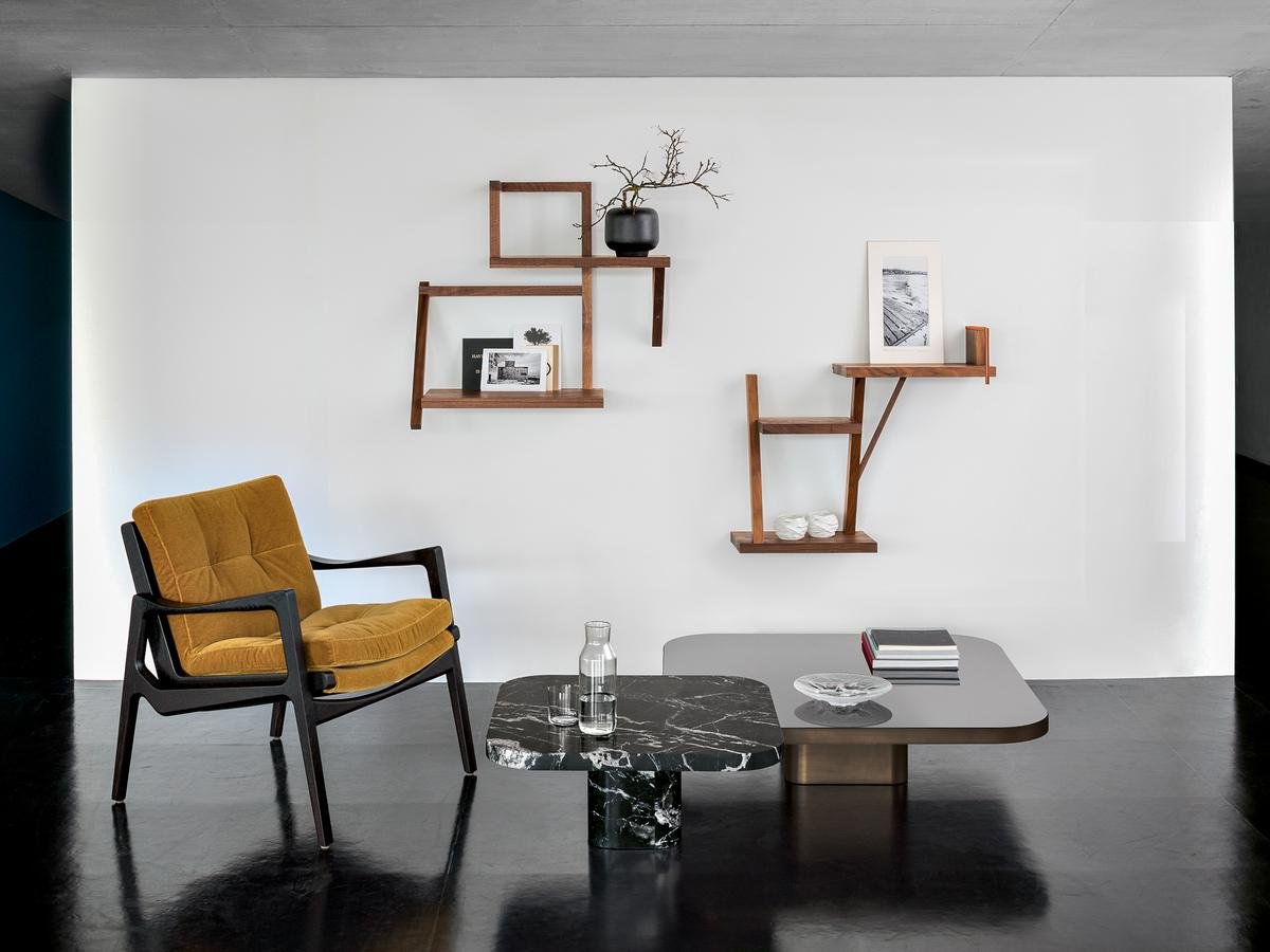 wood bookshelf phong khach phong lam viec phong doc sach  Taidgh C ClassiCon