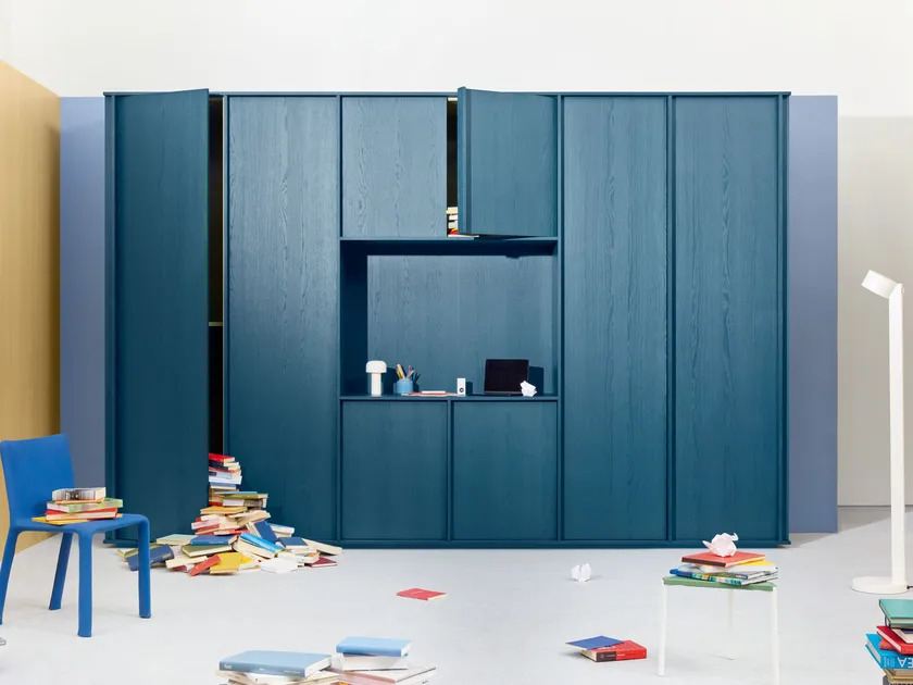 built-in wardrobe phong khach phong ngu Lay-Out Xilia