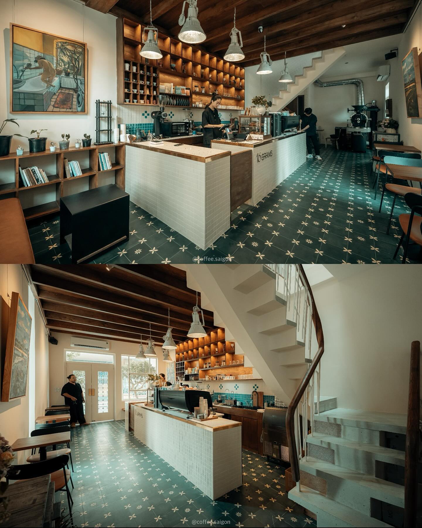 quan cafe dia than vinyl cafe 16 grams thach thi thanh