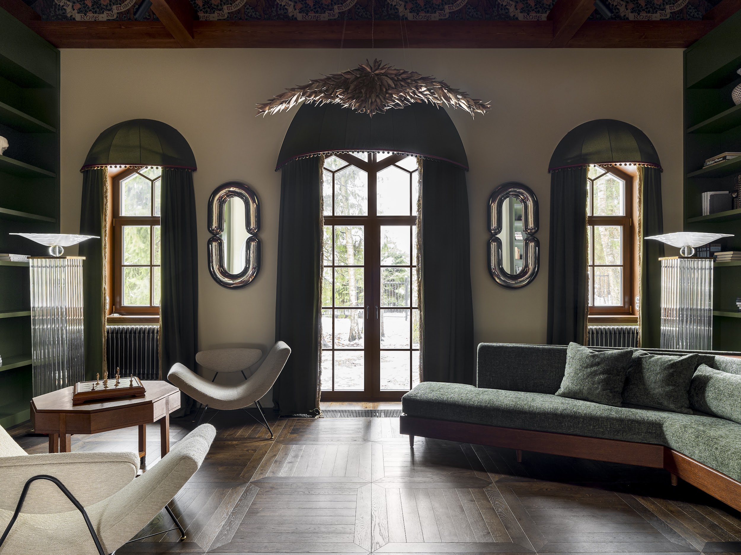 Moscow villa maison Svetlana Dikushina