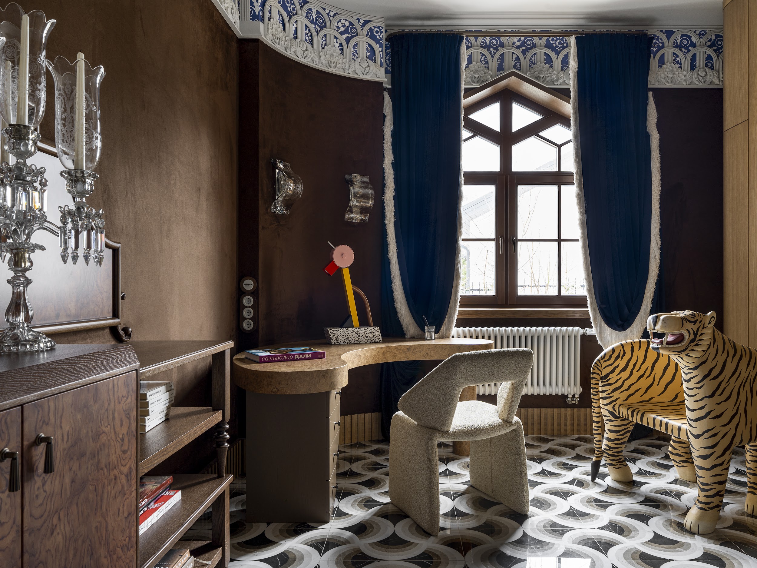 Moscow villa maison Svetlana Dikushina biet thu chiet trung