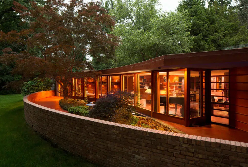 laurent house nha usonian kien truc su frank lloyd wright