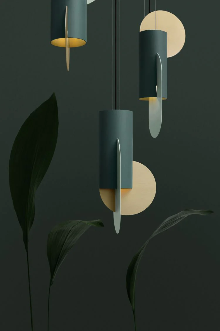 pendant lamp Suprematic Three Kateryna Sokolova