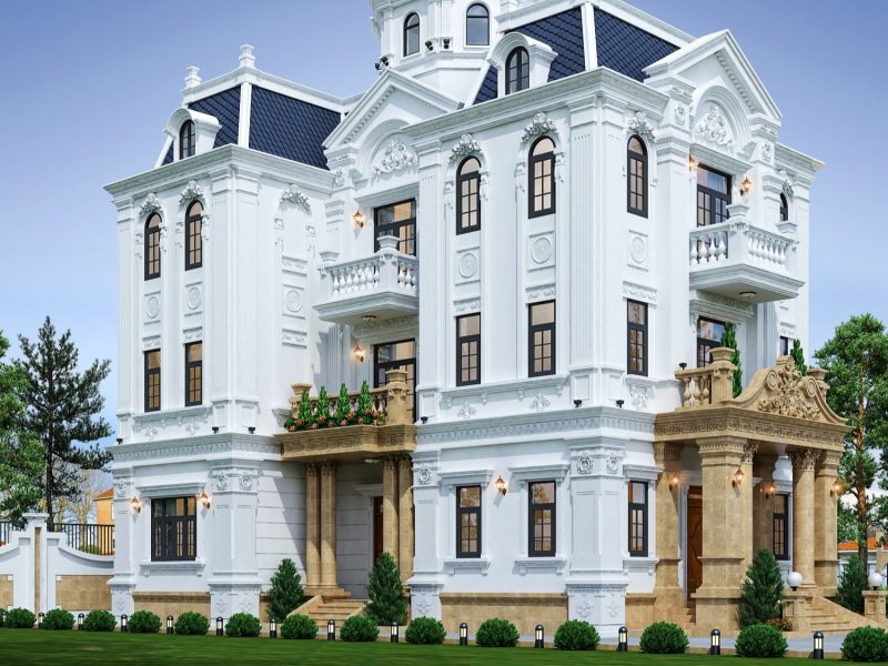Dinh thự Việt và lớp áo ngoại thất mang dấu ấn cá nhân