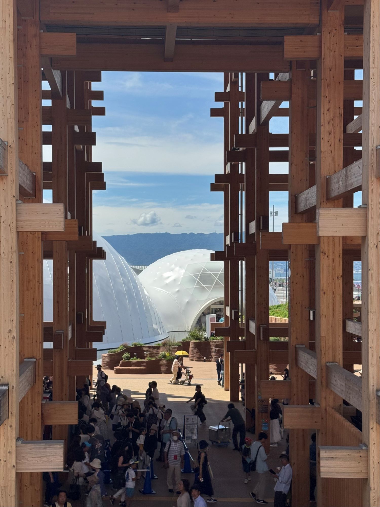 The Ocean Dome by Shigeru Ban pavilion expo 2025