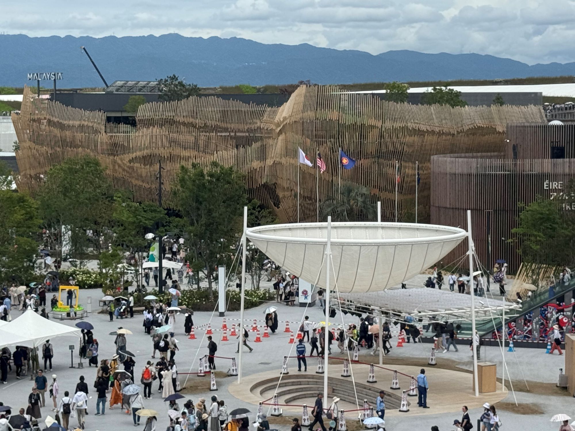 Khung cảnh triển lãm Expo 2025 Osaka.