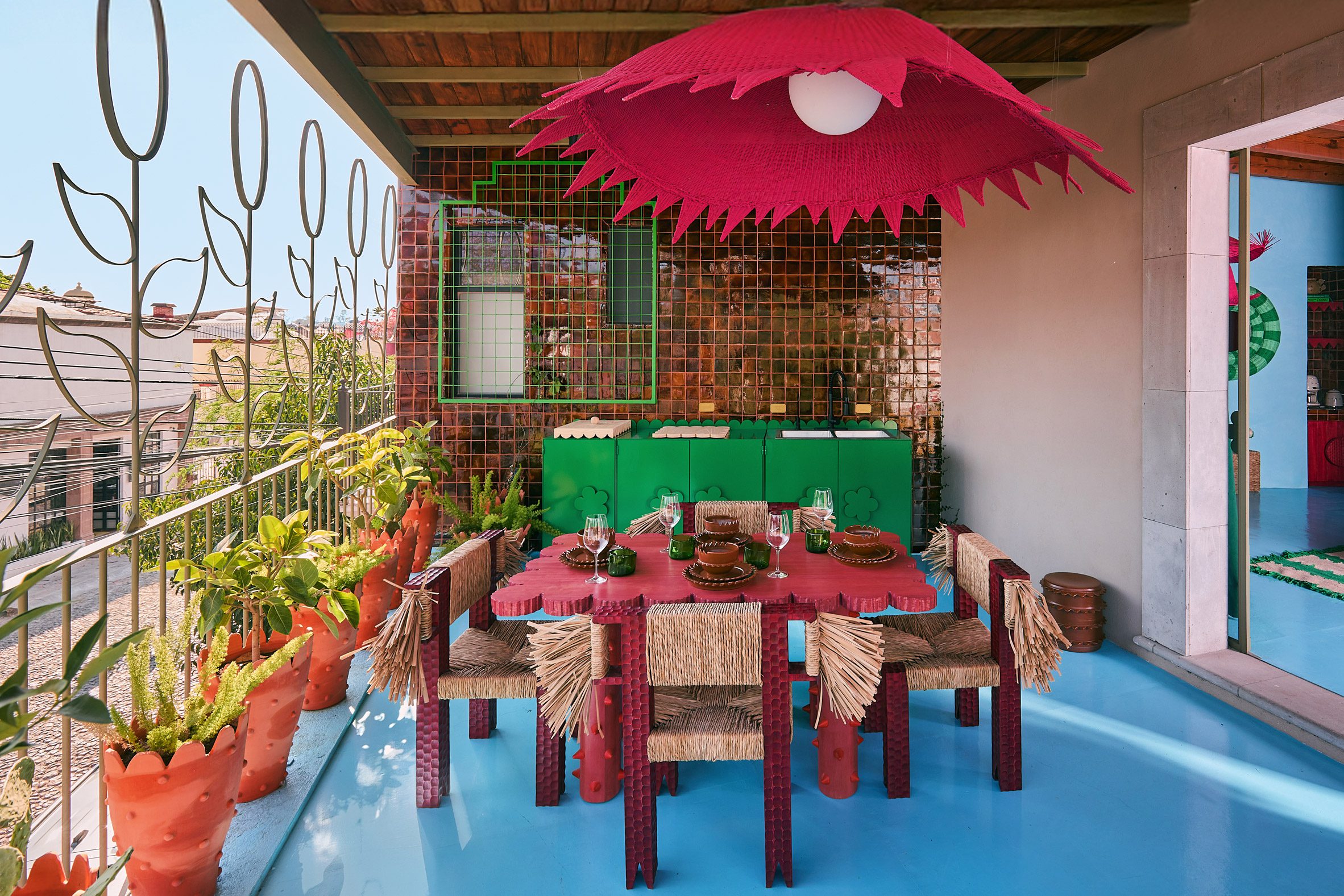 nha khach can ho mesonia suite khach san mexico thu cong san thuong nha bep phong an