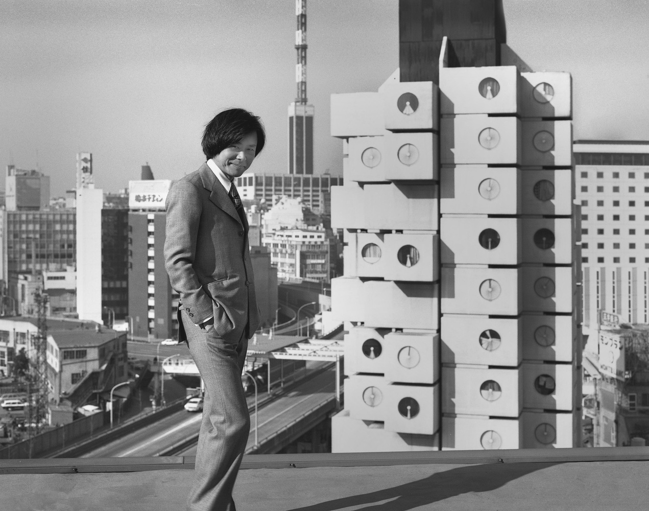 Kisho Kurokawa kien truc su nakagin capsule tower metabolism chuyen hoa luan