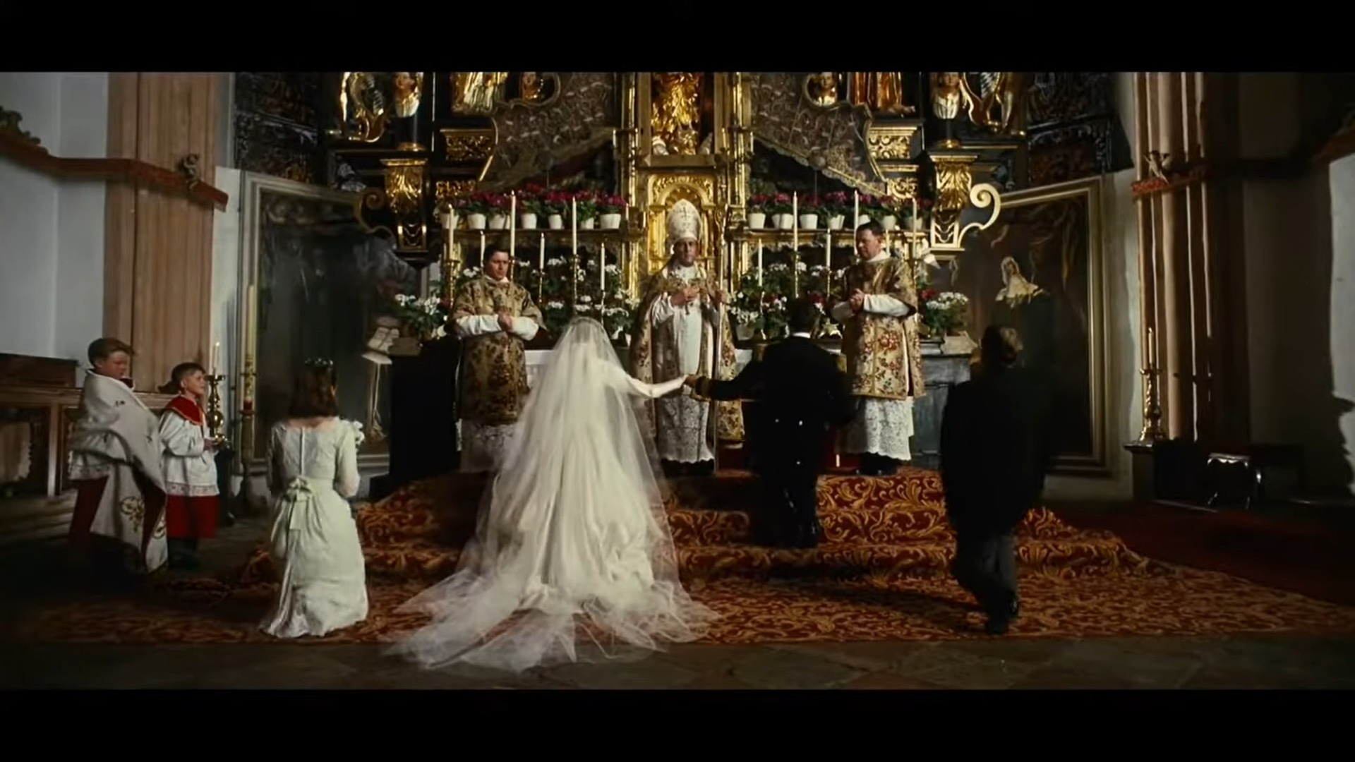 the sound of music thiet ke boi canh Julie Andrews maria Georg von Trapp ao