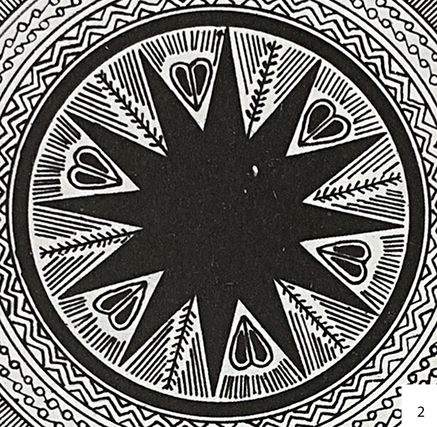 Bronze drum hoa van