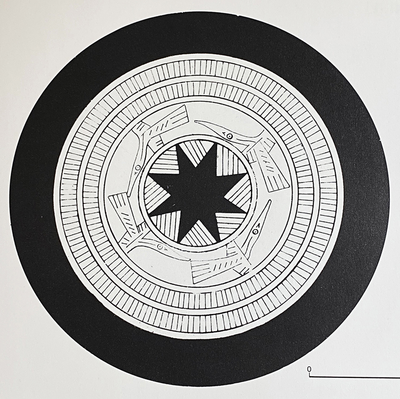 Bronze drum hoa van