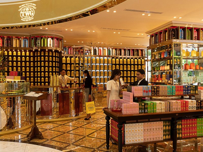 TWG Tea ra mắt cửa hàng flagship tại TTTM Diamond Plaza
