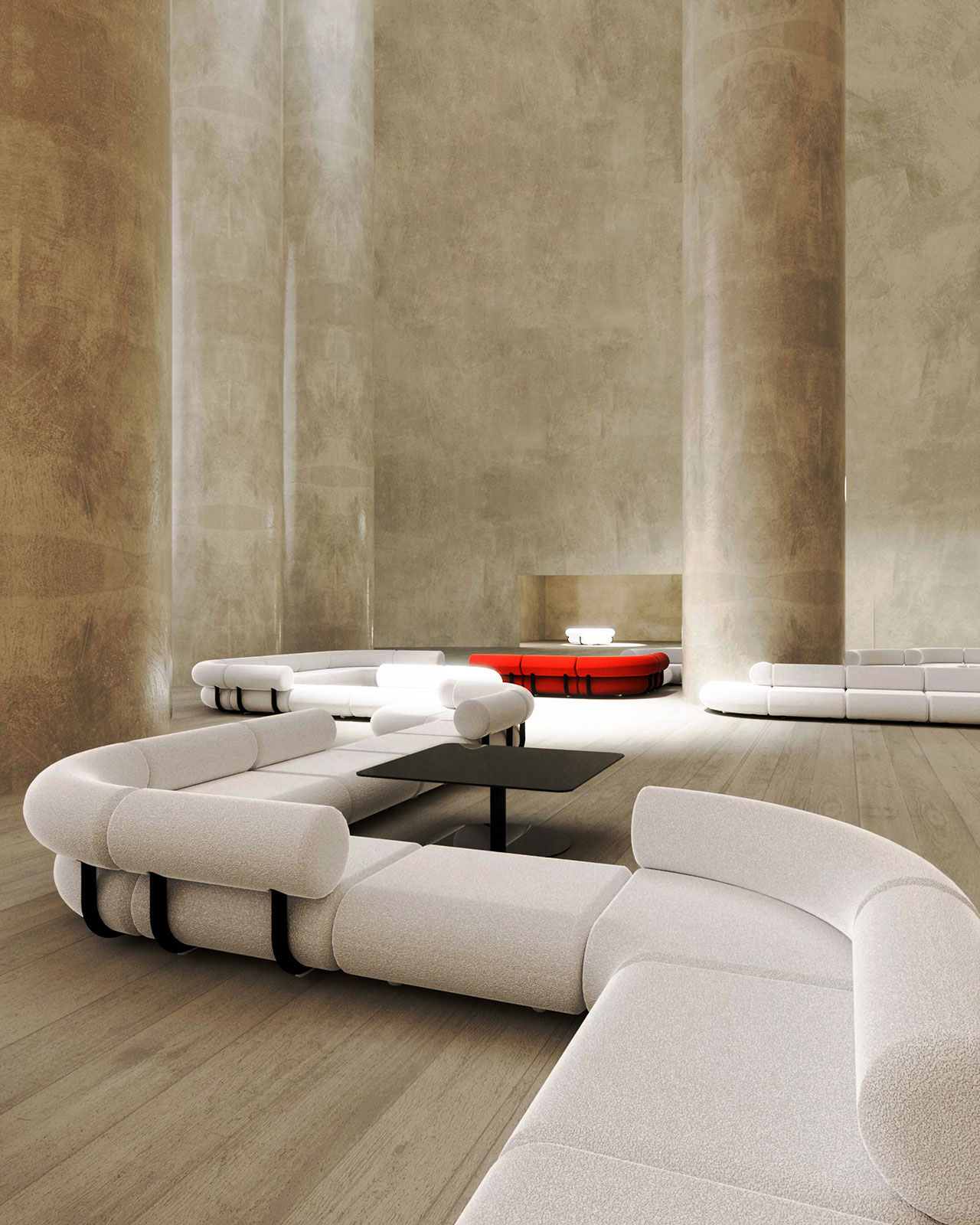 round armchair  Fat Sofa Tom Dixon