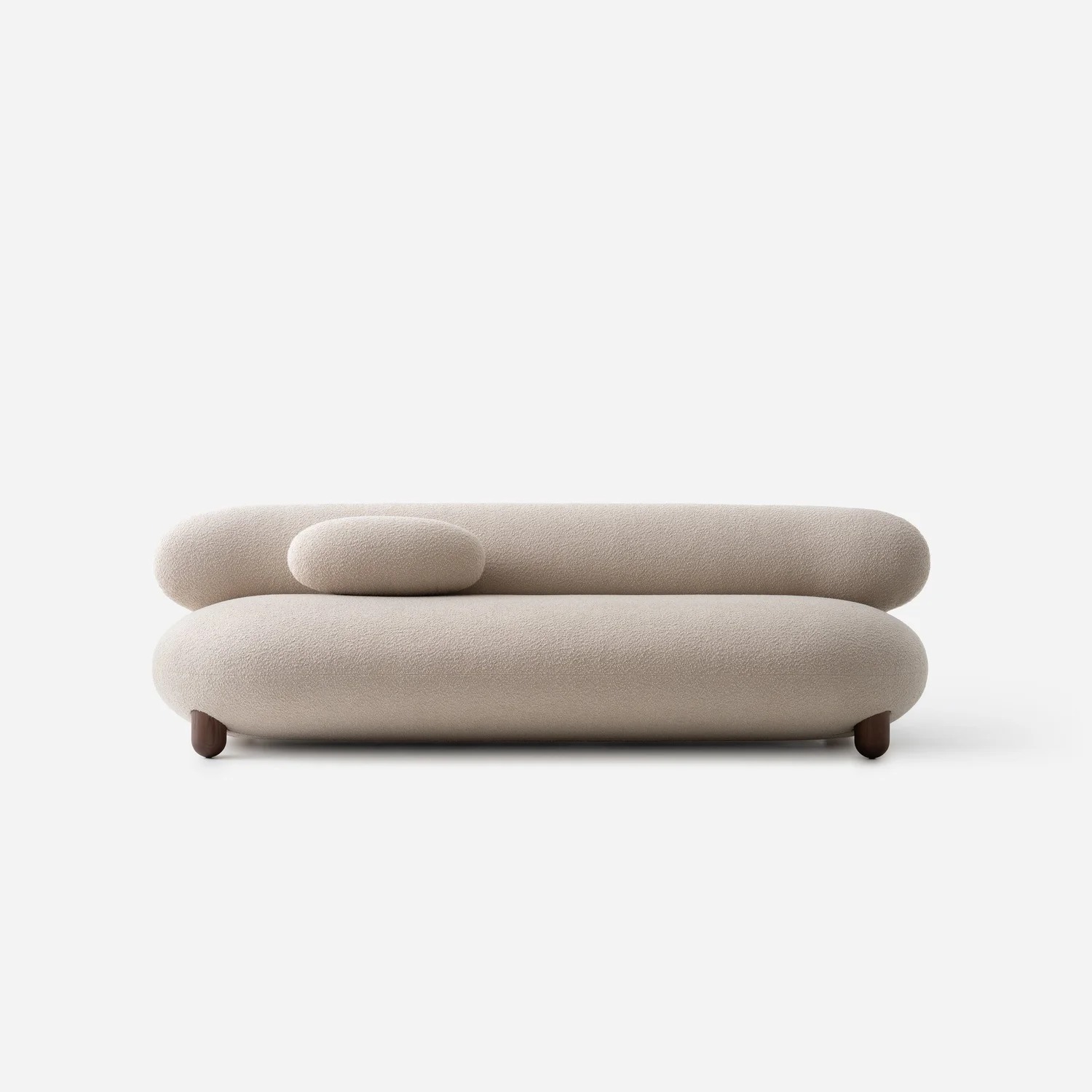 sofa dang tron round armchair Flock Noom