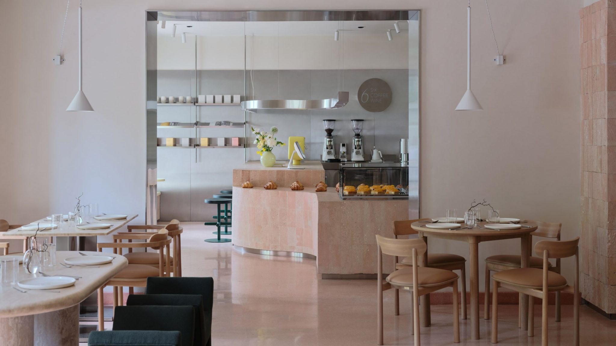 quan cafe bar six coffee wine Kazakhstan studio NAAW