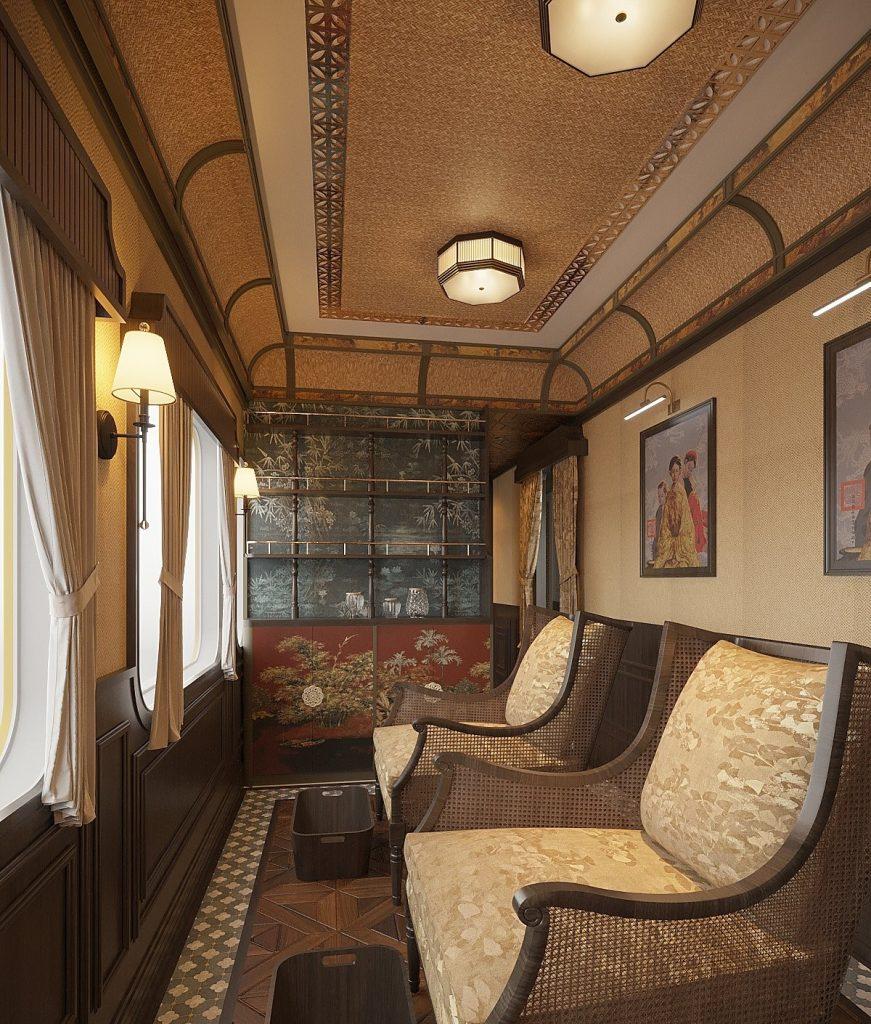 train du lich thuong luu SJourney Vietnam Luxury Express