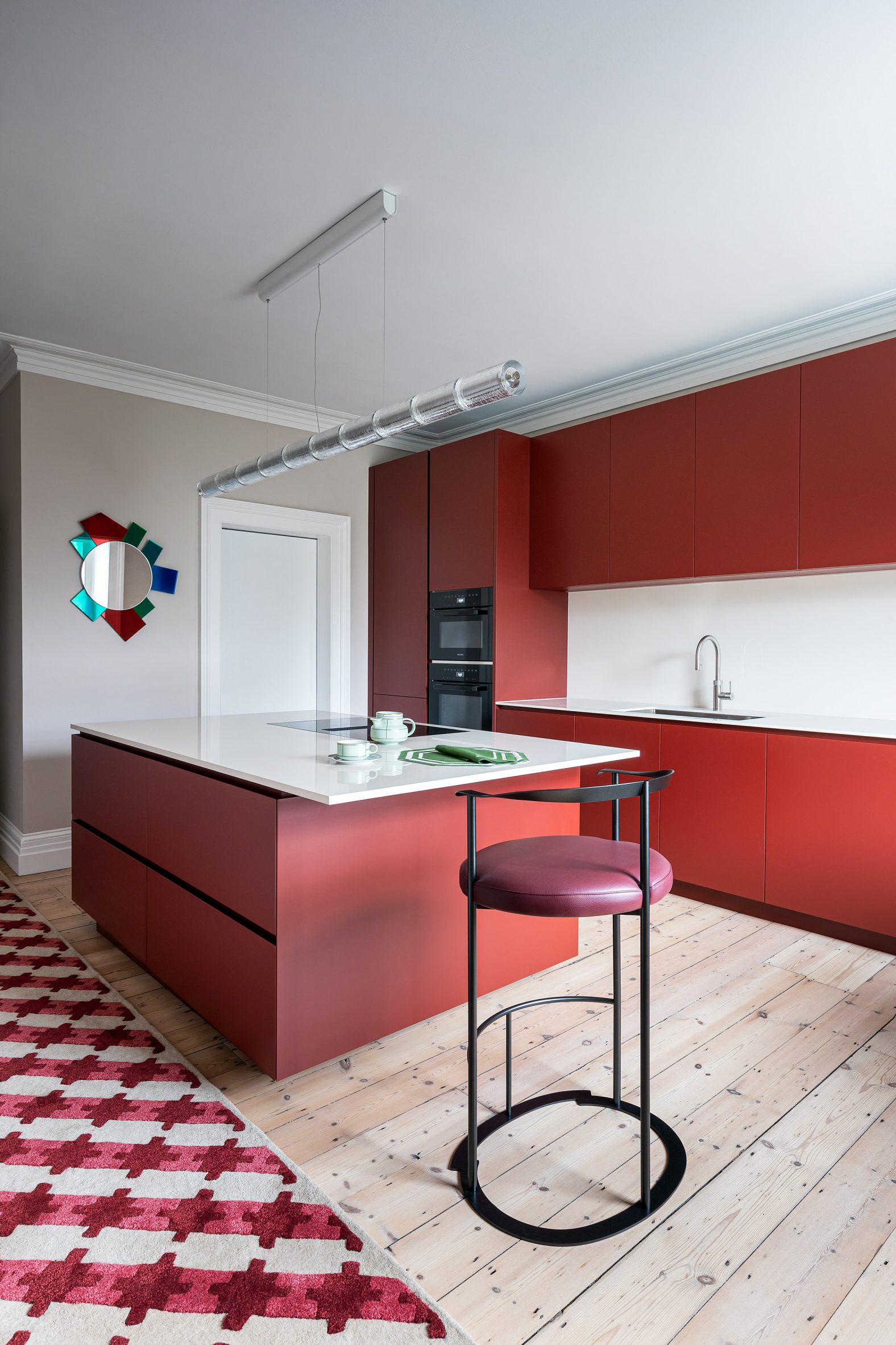 dai su quan y Nick Vinson Avanti Architects Grosvenor Square London Molteni & C B&B Italia Flos Poltrona Frau