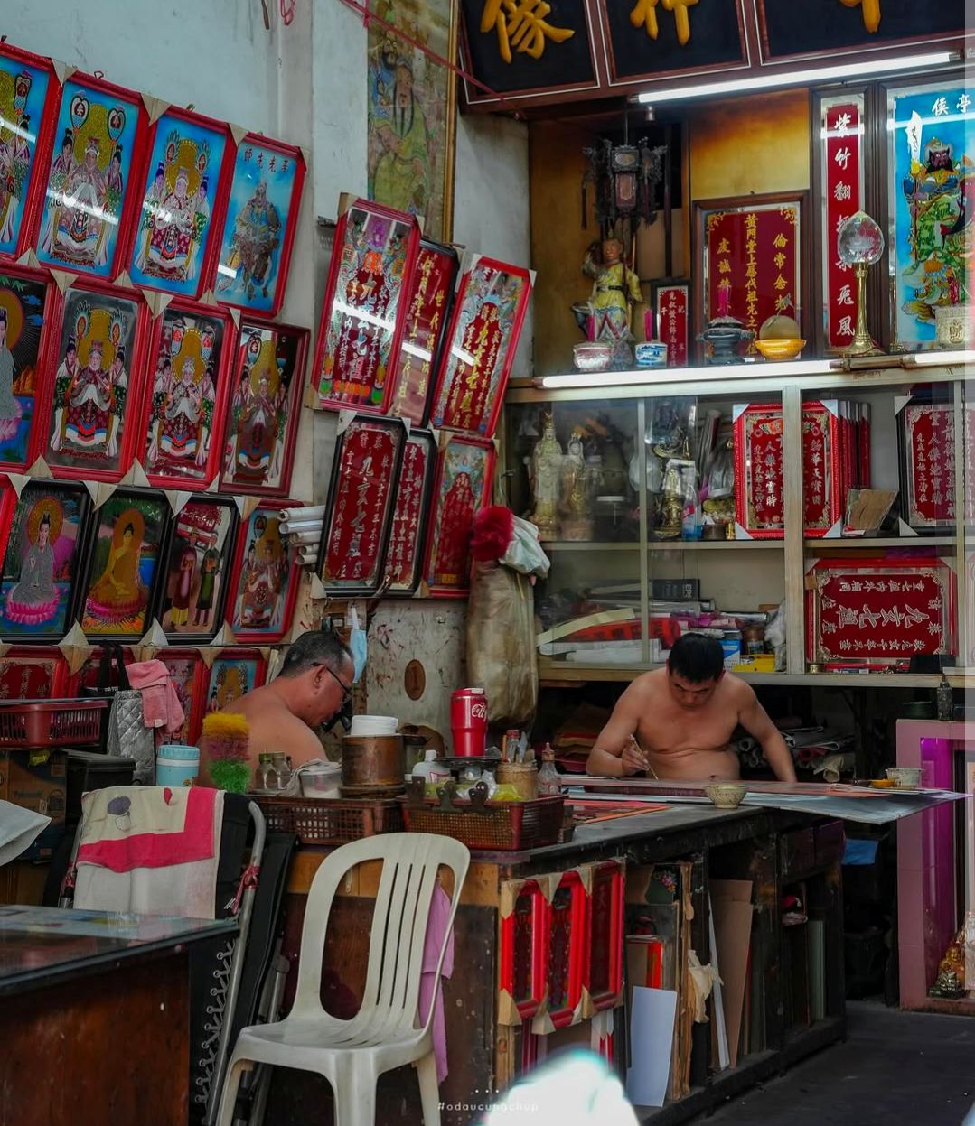 tranh kieng vinh hue 