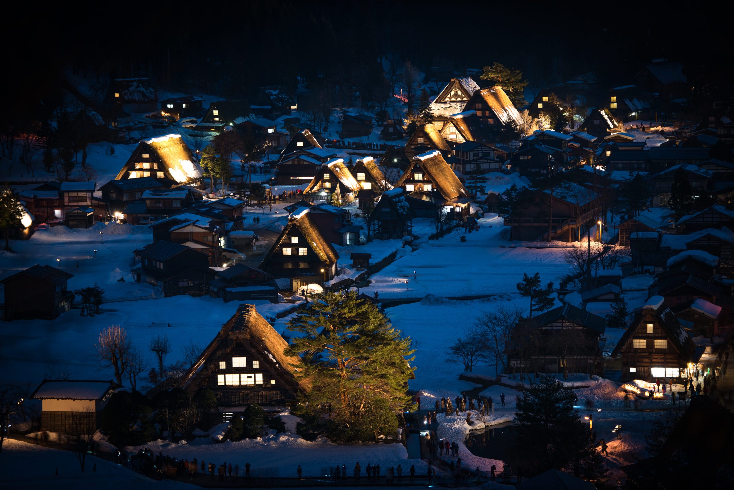 lang co Shirakawa-go Gifu Ogimachi Ainokura Suganuma kien truc nhat ban Gassho-zukuri