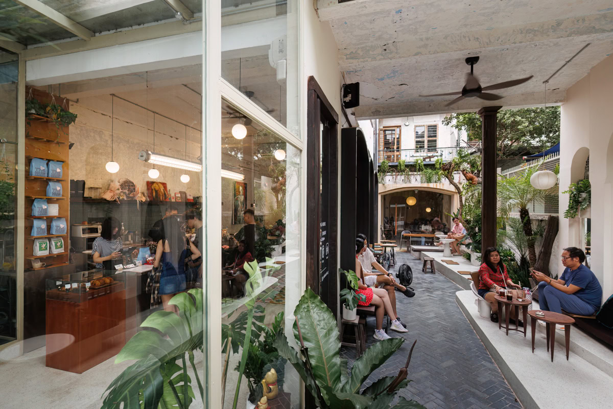 cai tao saigon Patio noi that