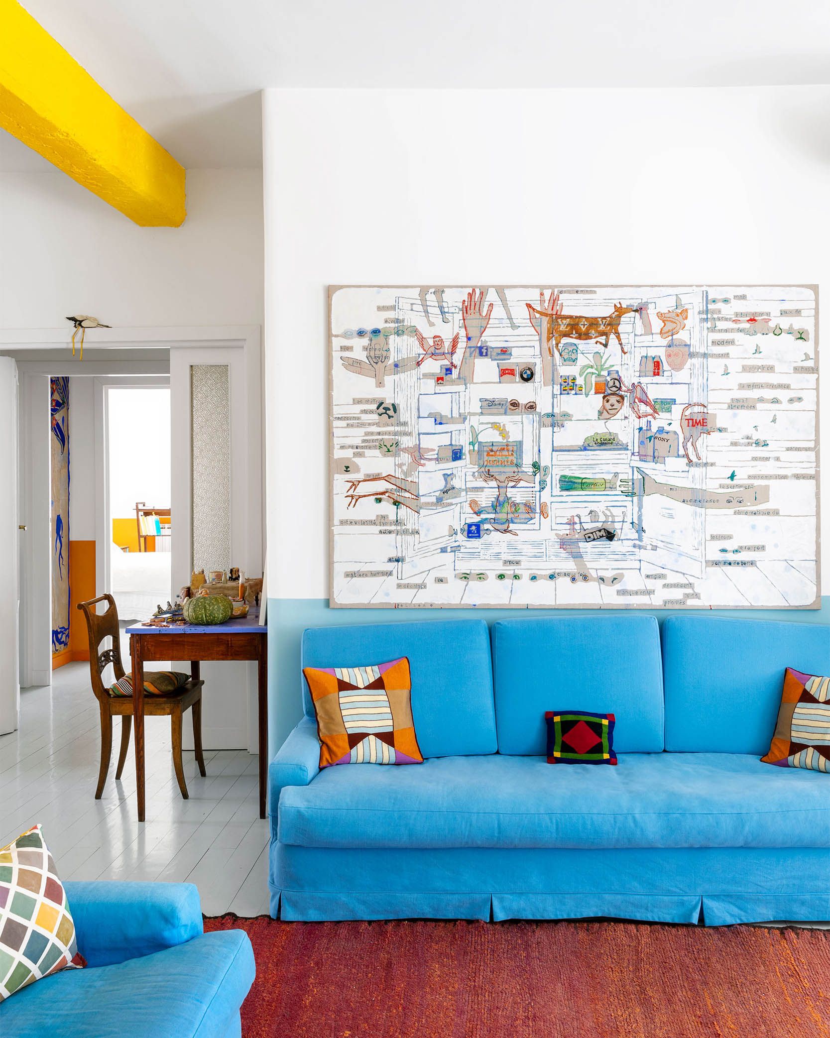 phong khach living room palette