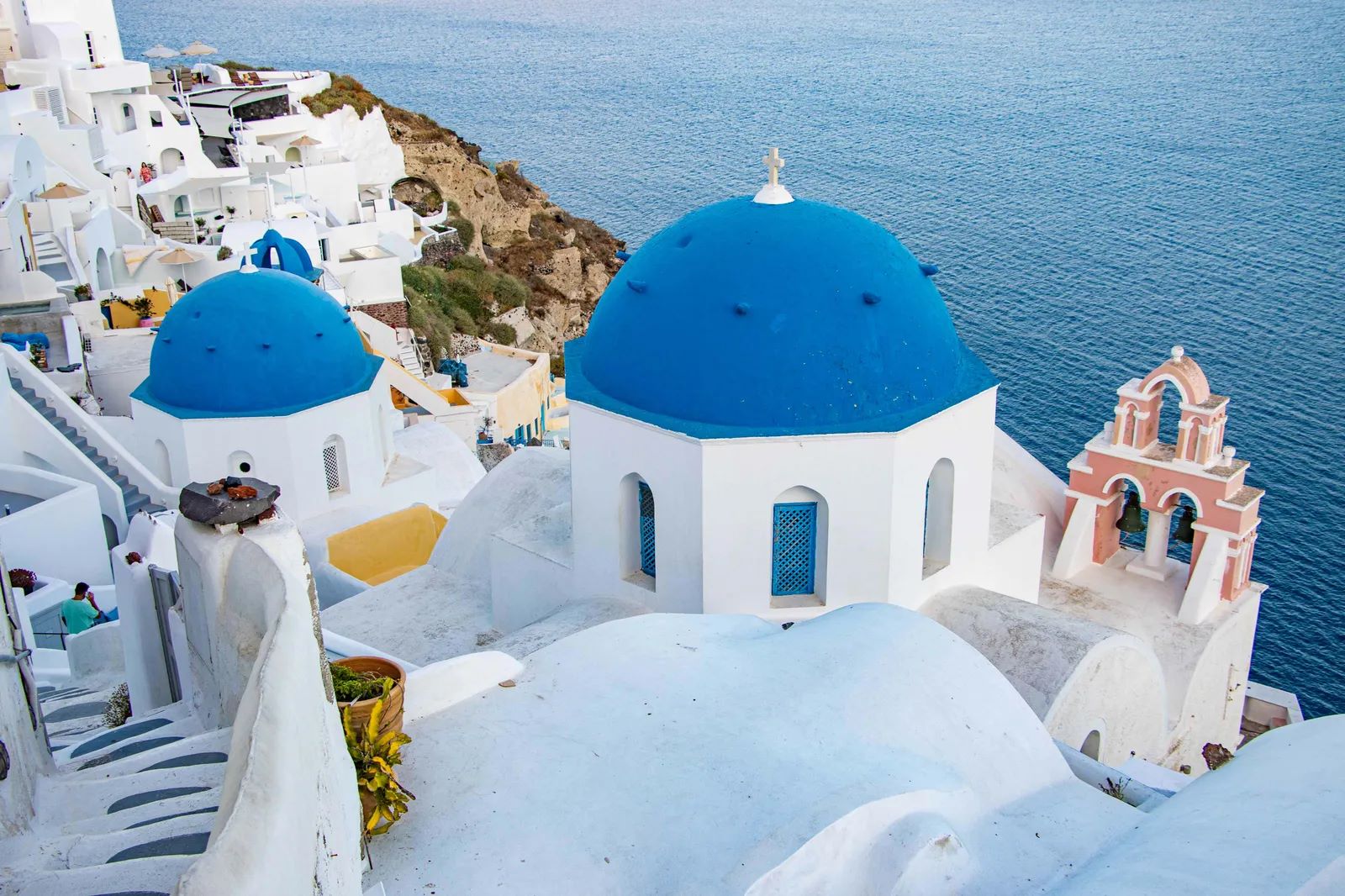 hon dao santorini hy lap dia trung hai thera island