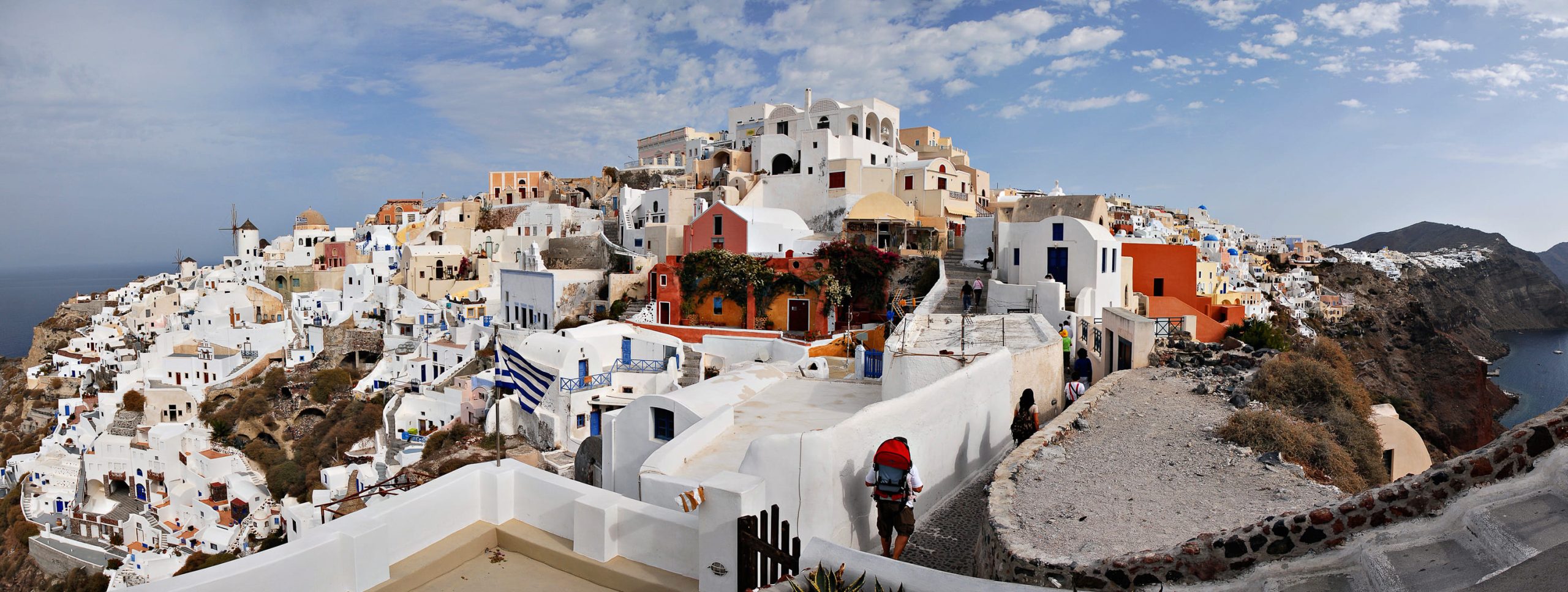 hon dao santorini hy lap dia trung hai thera island