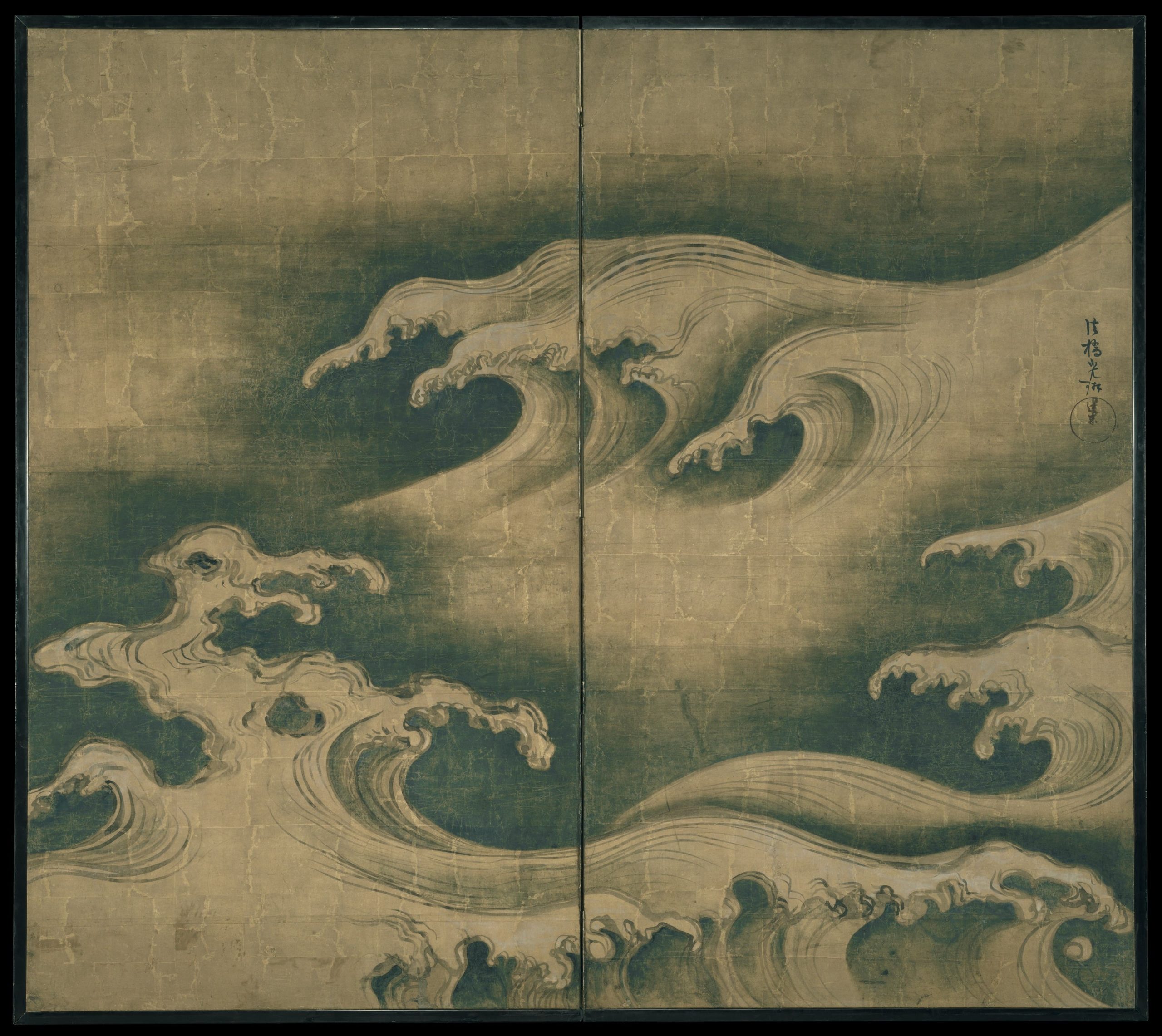 lich su binh phong folding screen history paravent