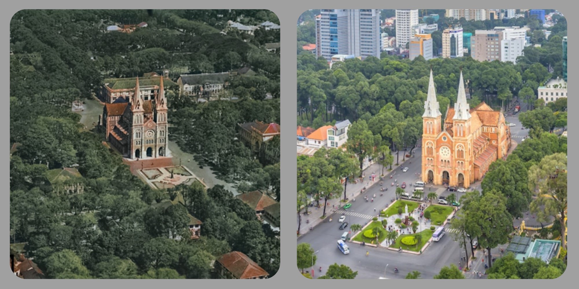 kien truc do thi quy hoach sai gon nha tho duc ba cay xanh