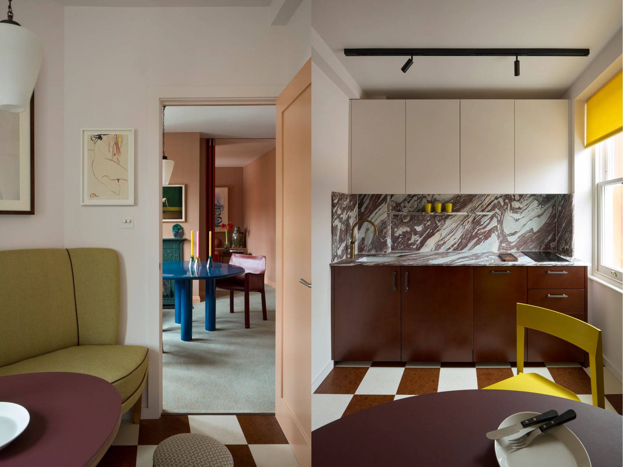 nha bep noi that can ho nho pied a terre marylebone