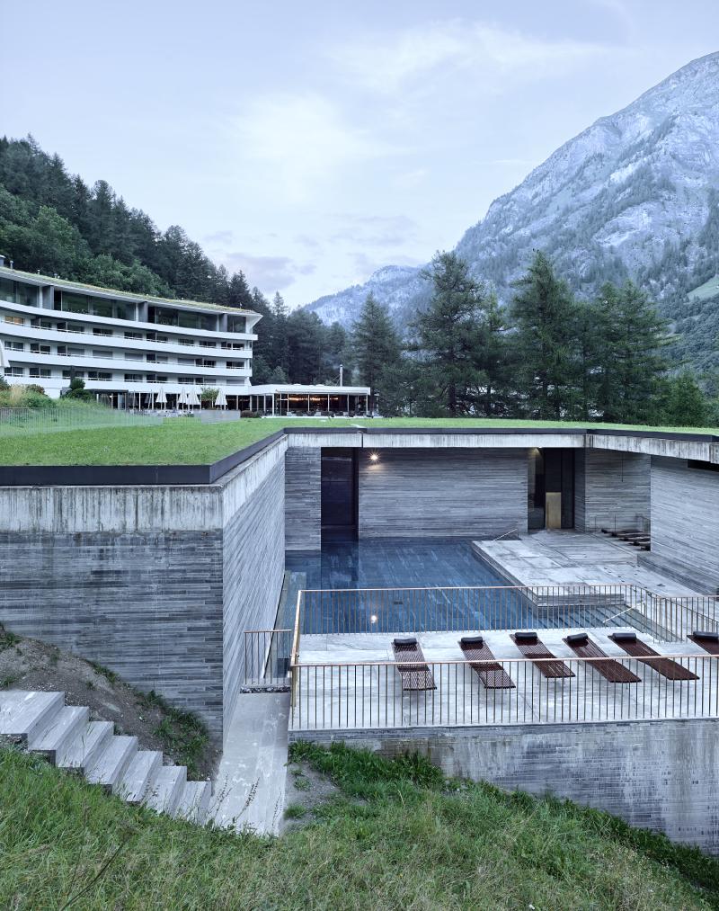 Therme Vals Peter Zumthor pool