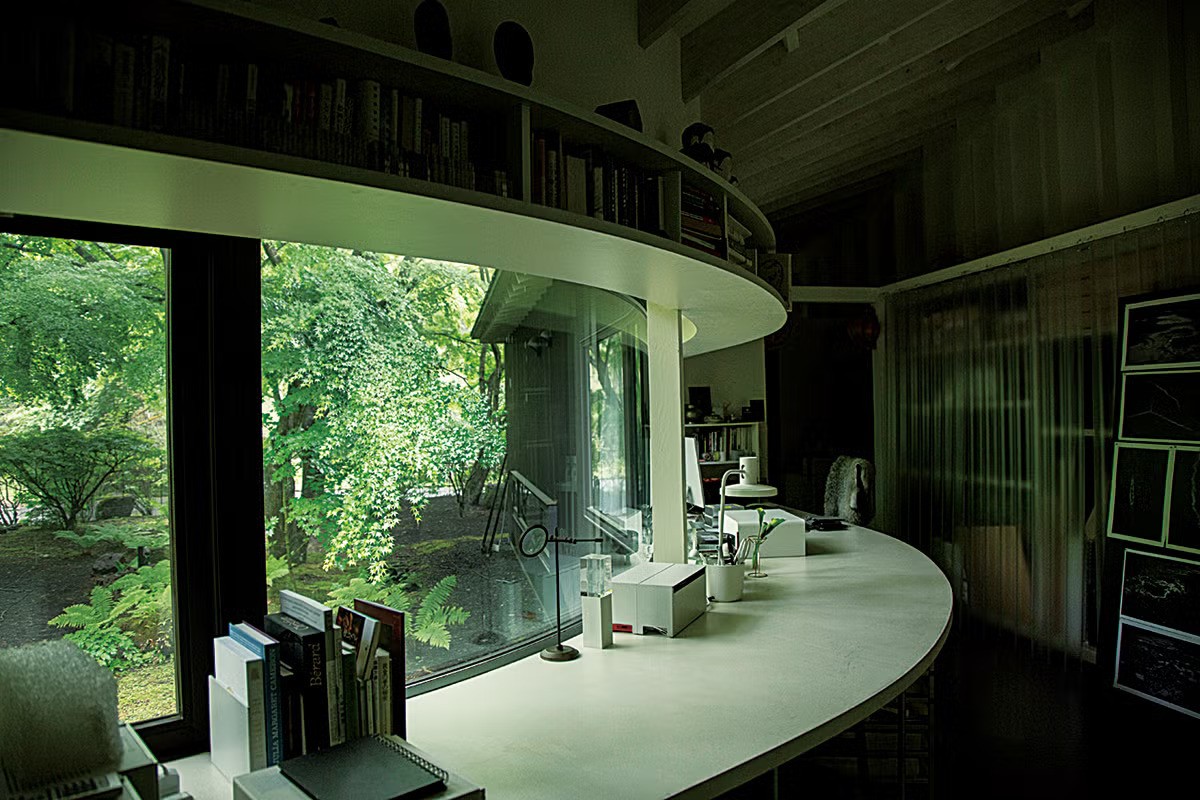 van phong nhiep anh gia nha nhat thien nhien vuon